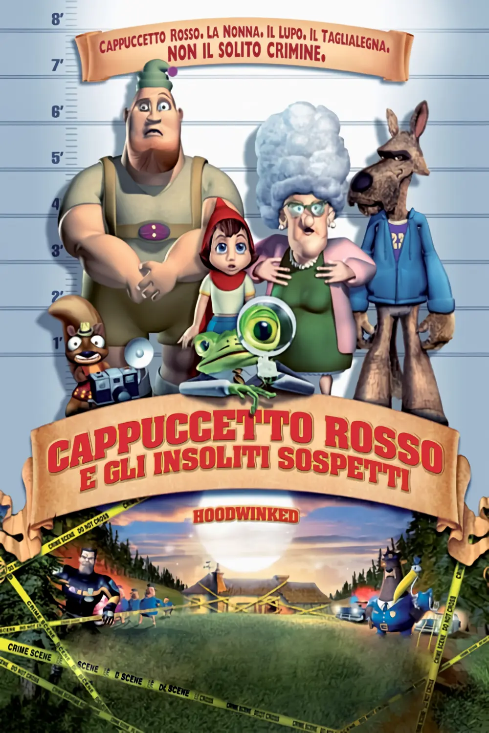 Copertina Film Cappuccetto rosso e gli insoliti sospetti Streaming FULL HD 