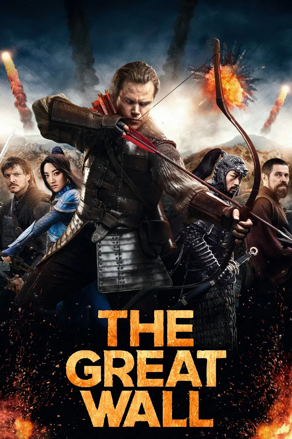 Copertina Film The Great Wall Streaming FULL HD 