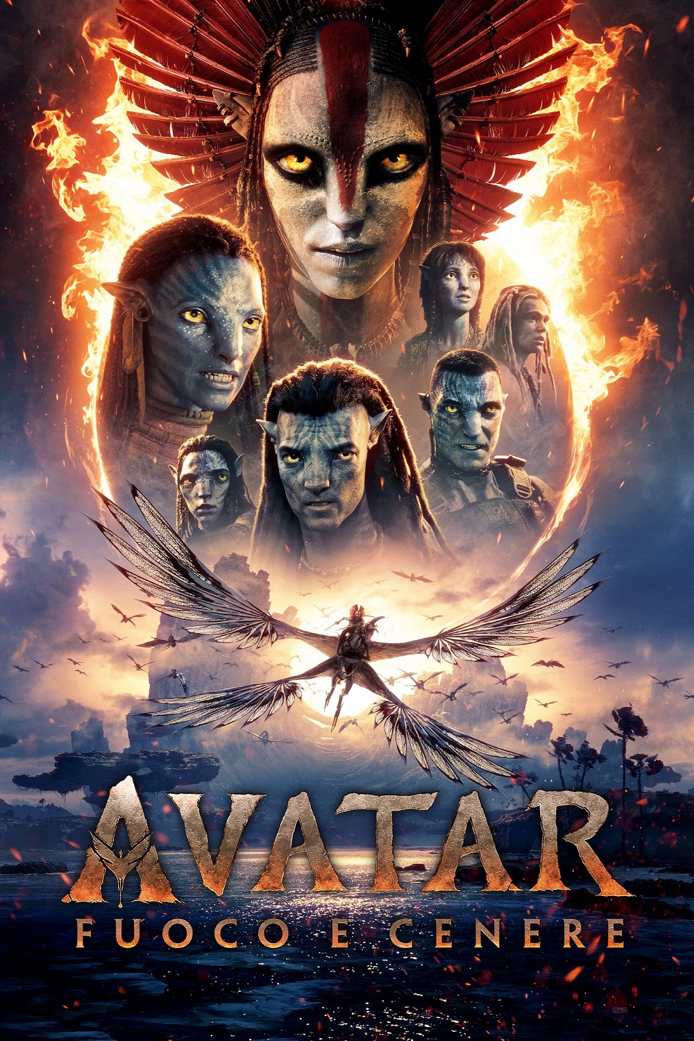 Poster di Avatar 3: Fuoco e Cenere