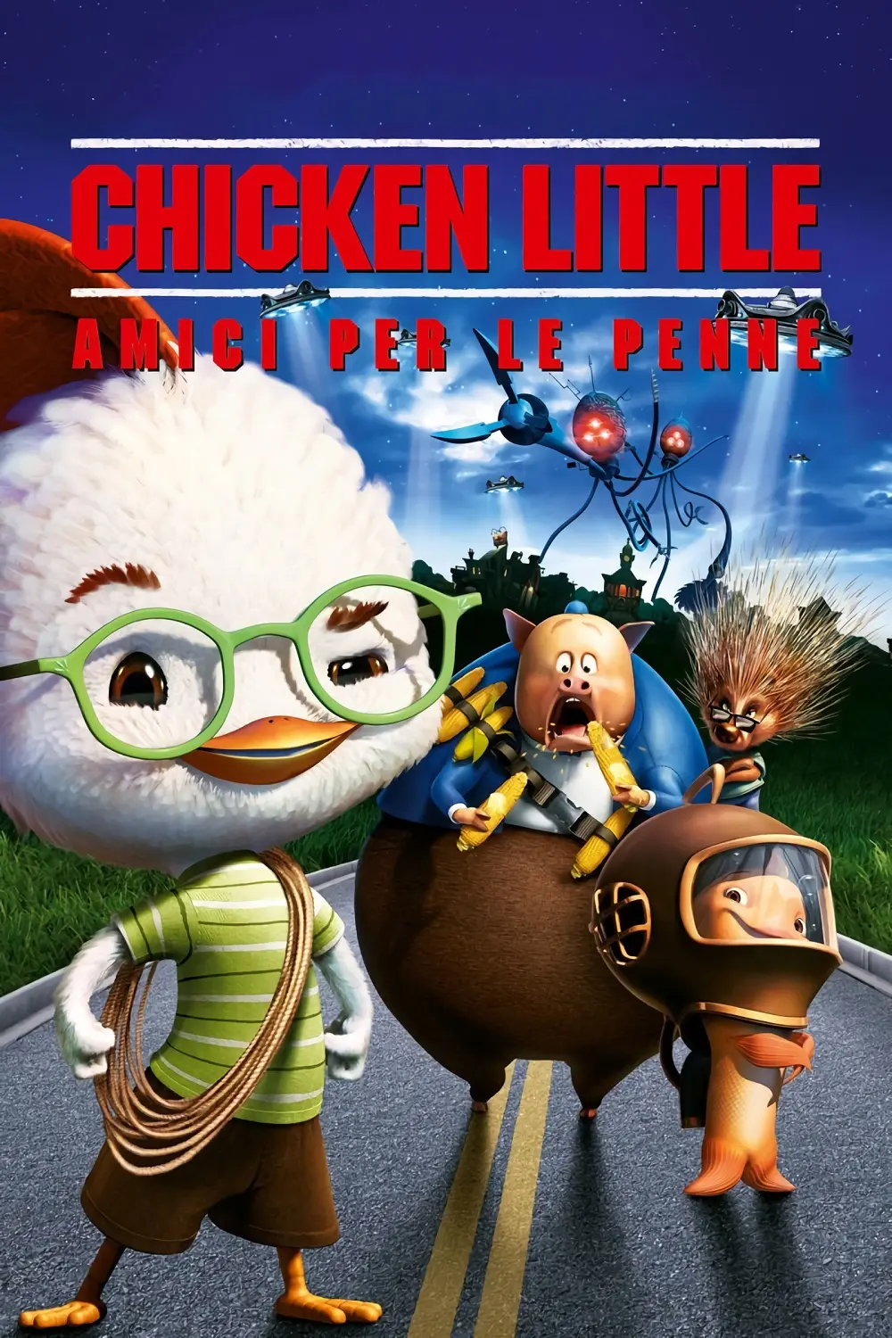 Copertina Film Chicken Little - Amici per le penne Streaming FULL HD 