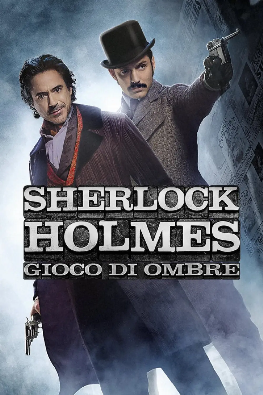 Copertina Film Sherlock Holmes 2: Gioco di ombre Streaming FULL HD 