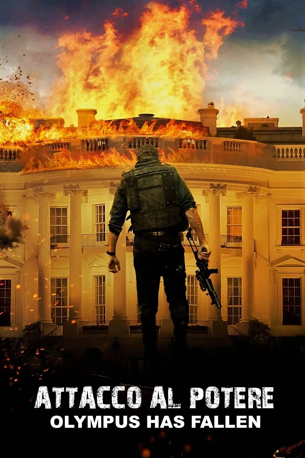 Copertina Film Attacco al potere 1: Olympus Has Fallen Streaming FULL HD 