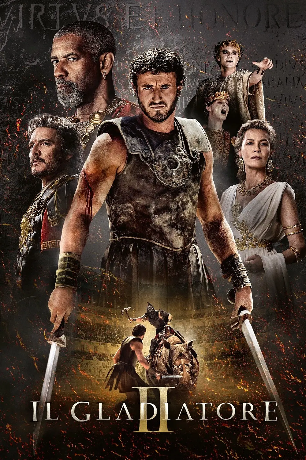 Copertina Film Il gladiatore 2 Streaming FULL HD 