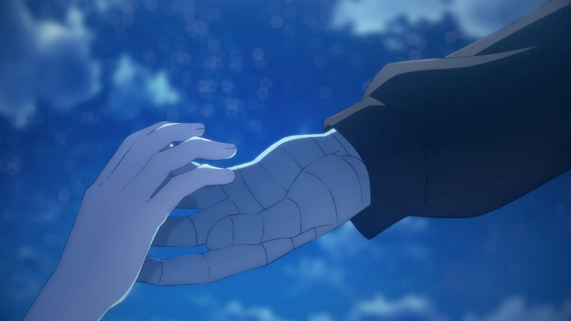 Stop crying and smile.