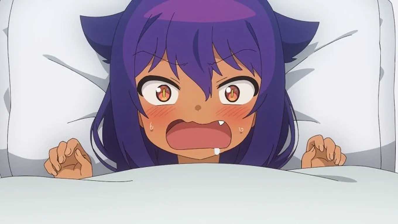 La grande Jahy non riesce a dormire...