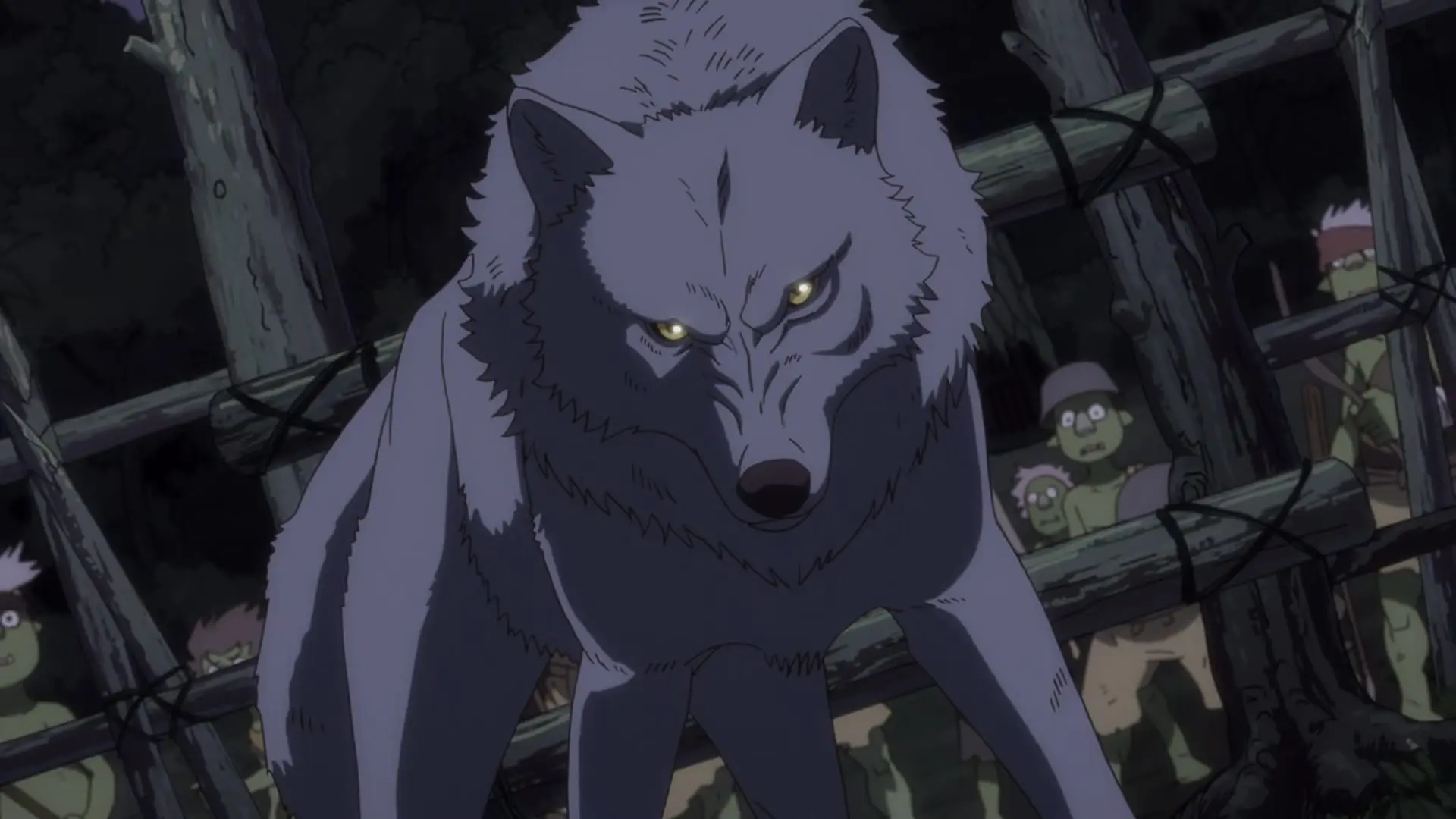 Il combattimento nel villaggio dei goblin