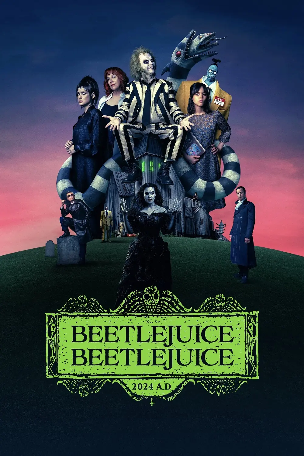 Copertina Film Beetlejuice Beetlejuice Streaming FULL HD 