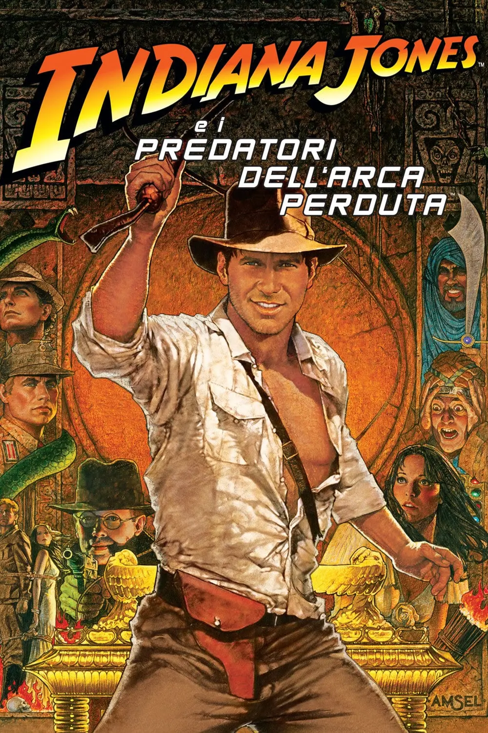 Copertina Film Indiana Jones 1: I predatori dell'arca perduta Streaming FULL HD 