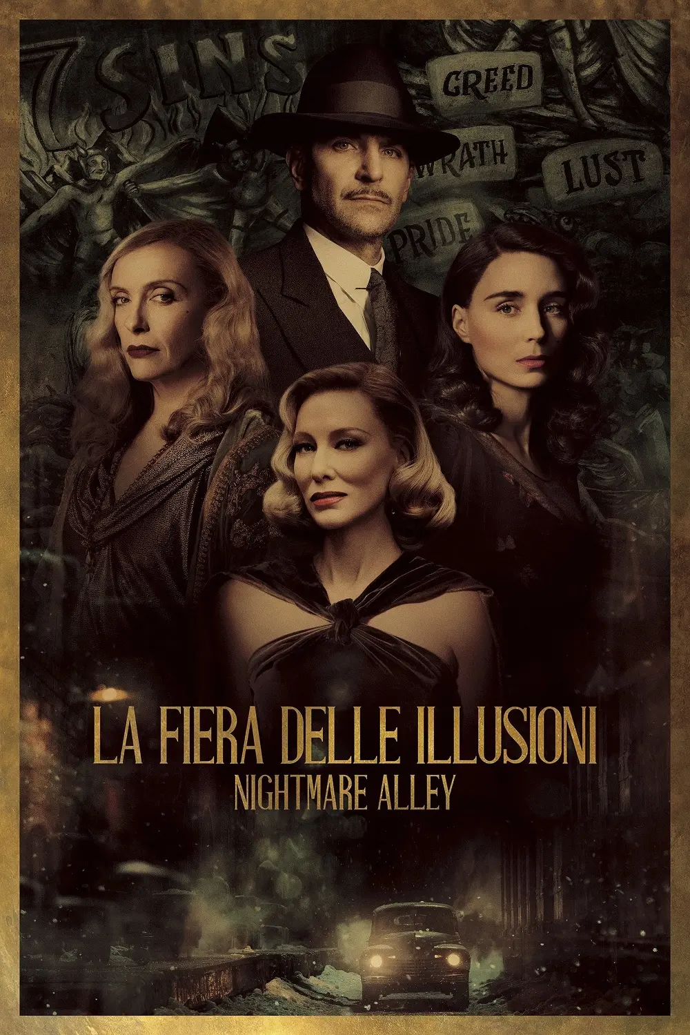 Copertina Film La fiera delle illusioni - Nightmare Alley Streaming FULL HD 