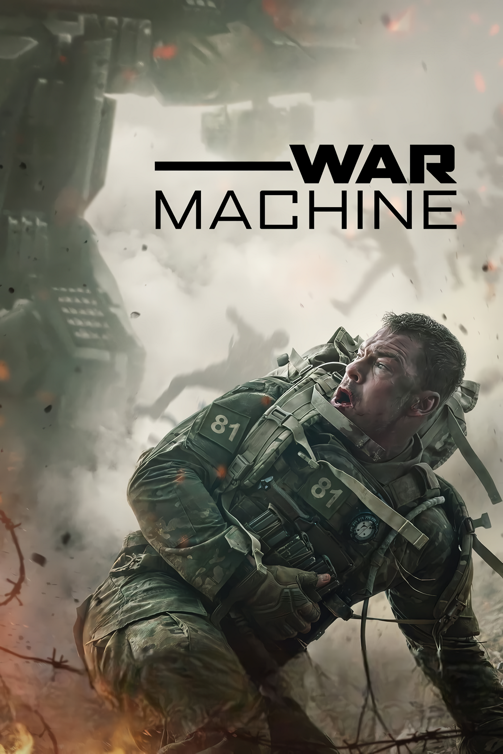 Poster di War Machine 2026