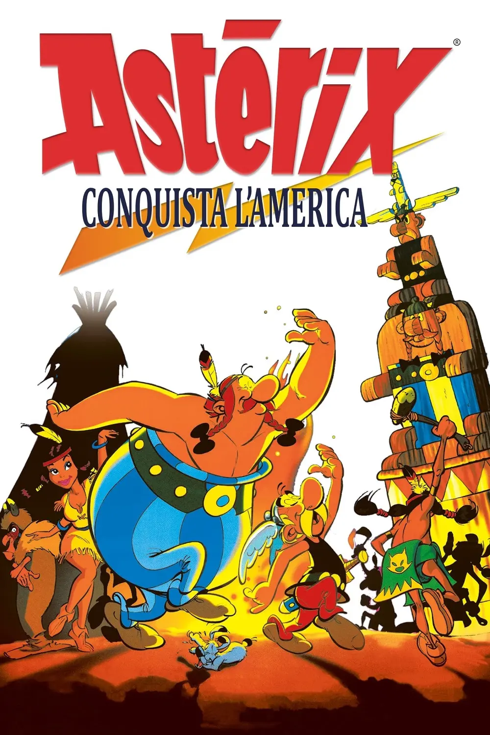 Copertina Film Asterix conquista l'America Streaming FULL HD 